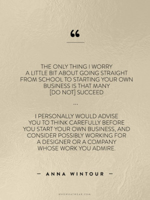 Complete Roundup of Anna Wintour’s Best Career Advice Ever