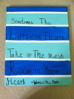 ... Quote Painted Canvas Kids Nursery Striped Sorority Big Little on Etsy
