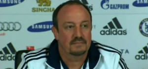 Just take a look at Chelsea coach Rafa Benitez in the picture above ...