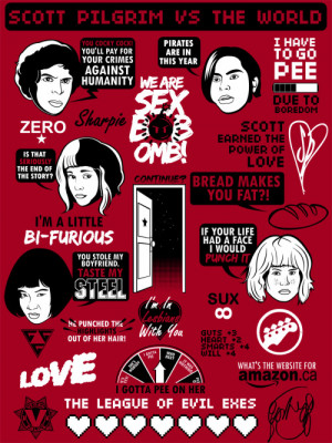 All of your favorite Scott Pilgrim vs. The World quotes, characters ...