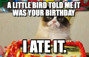happy birthday from grumpy cat happy birthday grumpy cat meme cactus ...