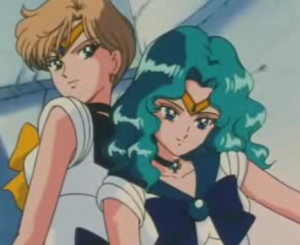 Sailor Uranus and Sailor Neptune Image