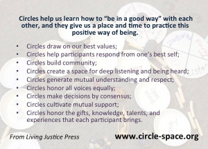 Restorative Justice Peacemaking Circle S