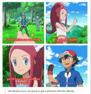 Ash Ketchum Is All About Acquiring Pokemon Not Girlfriends
