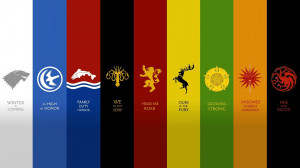 quotes houses fantasy art Game of Thrones emblems A Song of Ice and ...