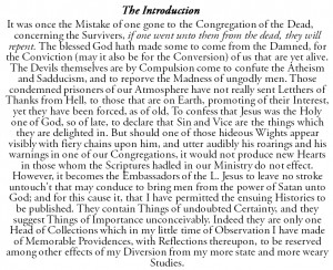 Cotton Mather Book Introduction