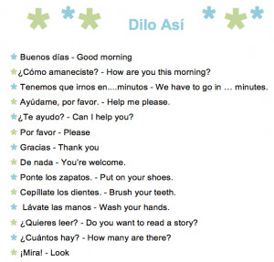 61 Common Spanish Phrases to Use With Kids – A Printable List