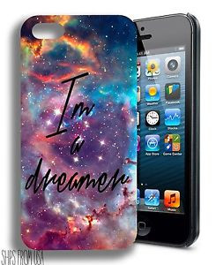 Im-a-dreamer-Galactic-Space-cute-quote-iPhone-4-4s-or-5-Case