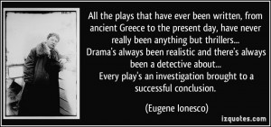 Quotes About Drama Plays
