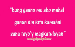 Love Quotes Tagalog For Him & Her