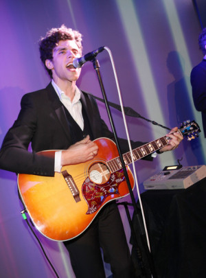 Charlie Fink Charlie Fink of Noah and the Whale performs at the launch
