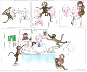 one minute manager meets the monkey