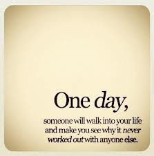 One day it will all make sense...