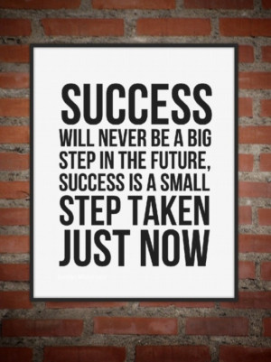 Take small steps. www.directselling.me