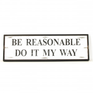 Quote Be Reasonable