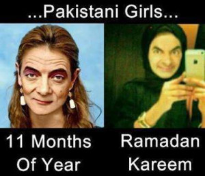 Pakistani Girls in Ramadan