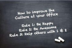 How to improve the #culture in your office? Combine #happiness with # ...