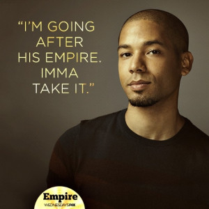 Jussie Smollett of Fox's 'Empire' starring Terrence Howard and Taraji ...