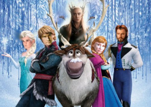 ... it i love to laugh but thorin as hans # frozen # the hobbit # funny