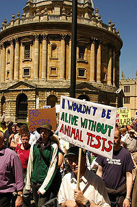 Pro-Test march on 3 June 2006, Oxford , UK