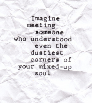 Imagine Meeting Someone