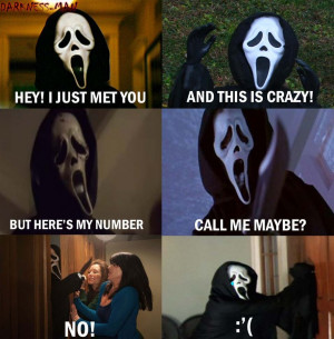 GhostFace call me maybe GAG'S by Darkness-Man
