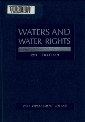 Water Right Laws