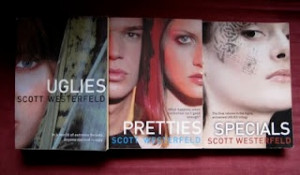 The Uglies series. I just got these yesterday. I have heard very good ...