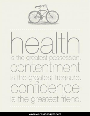 Famous health quotes