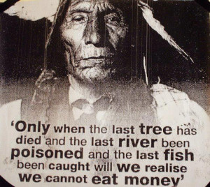Wise Words Of An American Indian On 21 Century Greed & Corruption