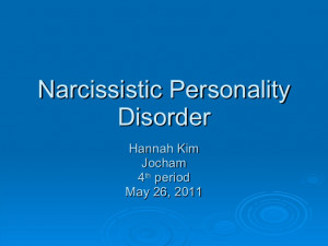 Narcissistic Personality Disorder Quotes