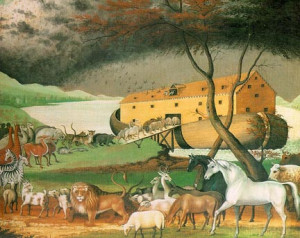 Arche de Noé d'après Edward Hicks 1846