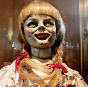 The Conjuring Doll Annabelle The annabelle doll ...creepy.