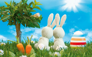 desktop backgrounds pc holiday easter bunny desktop wallpaper download ...