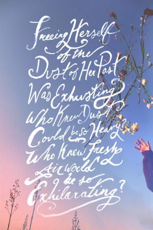 ... could be so heavy? Who knew fresh air would be so exhilarating