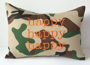 Duck Dynasty Quote Happy Happy Happy Camo & Hunter by SewGracious, $30 ...