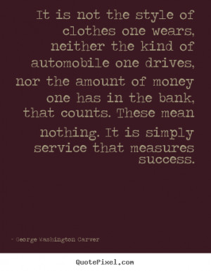 George Washington Quote About Money