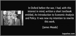 In Oxford before the war, I had, with this interest in mind, written a ...
