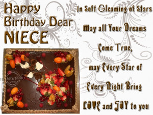 Happy Birthday Niece