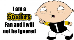 Stewie Griffin - Steelers Fan