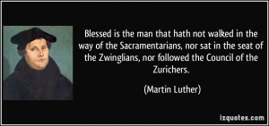 Blessed is the man that hath not walked in the way of the ...