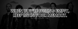 Click to get this when youre feeling empty facebook cover photo