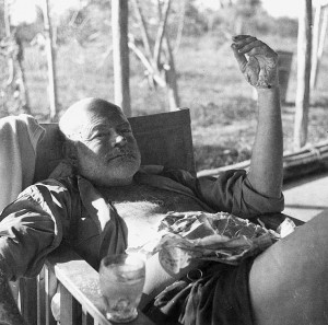 Ernest Hemingway at a Fishing Camp in Shimoni, Kenya