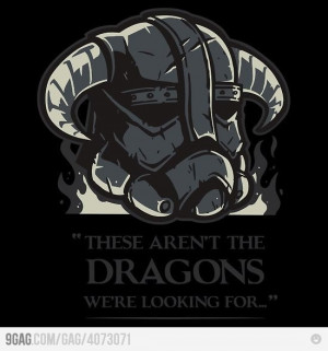 funny star wars meets skyrim quote