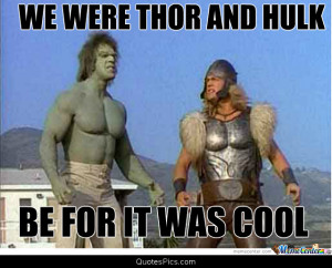 Thor and Hulk before it was cool – Thor and Hulk