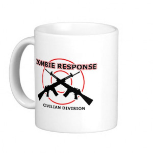 Zombie Response Funny Mug Humor