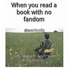 This was me with The Maze Runner and Divergent (I was one of the first ...