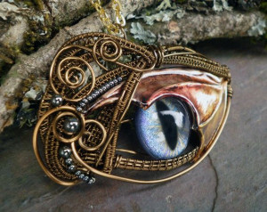 Dragon Wing Eye PendantDragons Beards, Dragons Wings, Bearded Dragon ...