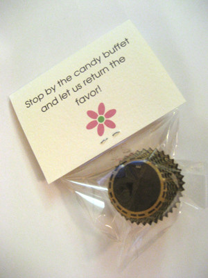 Wedding Favor Sayings on Thank You Favor Wedding Diy Favors San ...