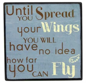 Spread your wings...